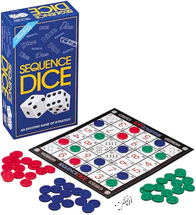 Sequence Dice Game - WiredVillage Games - WiredVillage Games WiredVillage Games